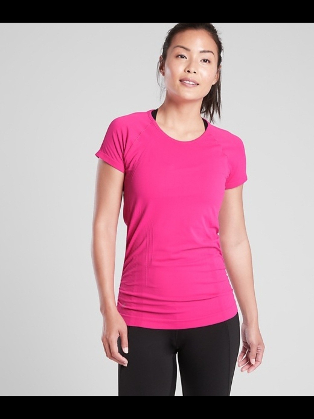 Athleta Speedlight Seamless Tee, Size M